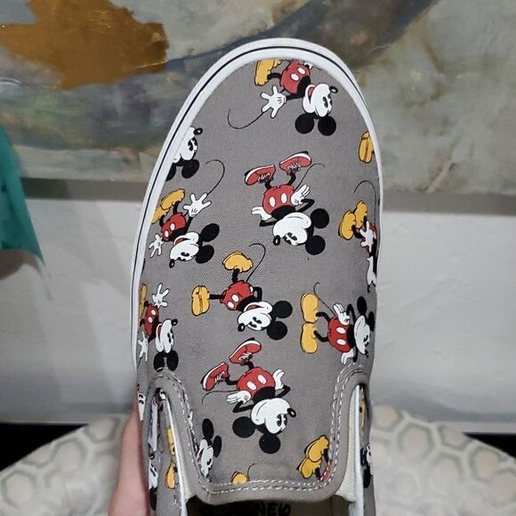 Vans x Disney Mickey Mouse Sneakers Mens Size 12 - Picture 9 of 12
